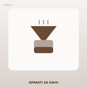 Volta AeroPress komplet za putovanje Volta AeroPress komplet za putovanje