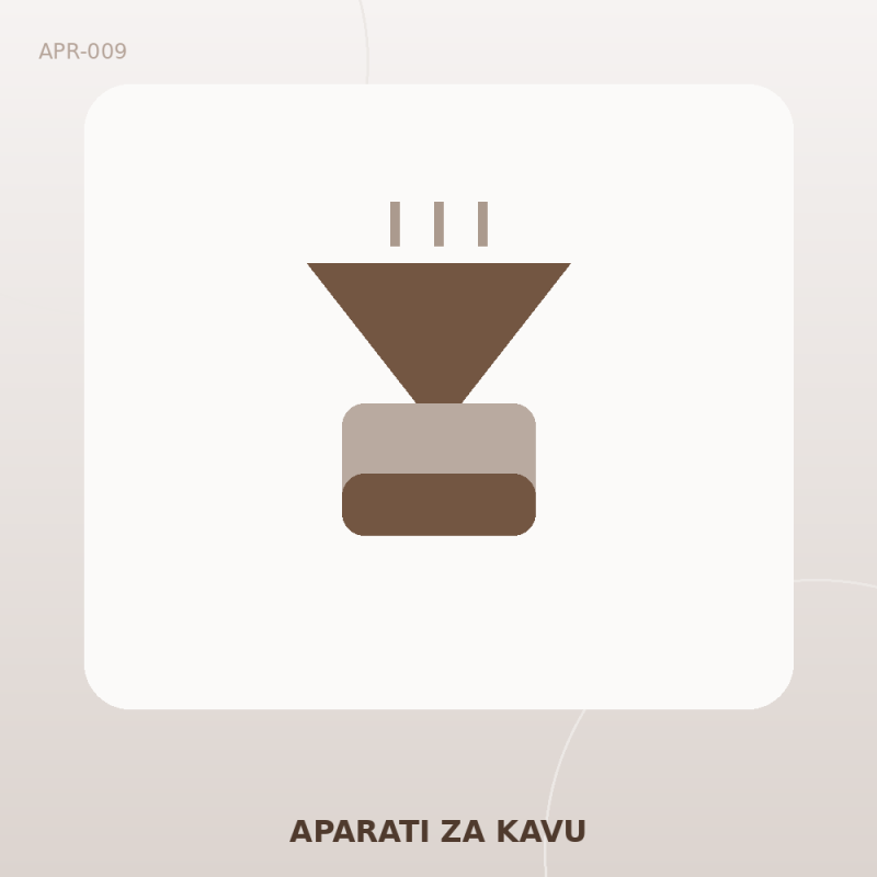 Volta Chemex vrč za filter kavu 6 šalica Volta Chemex vrč za filter kavu 6 šalica