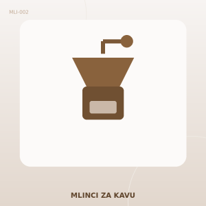 Barista Nord Stone električni mlinac s konusnim žrvnjem