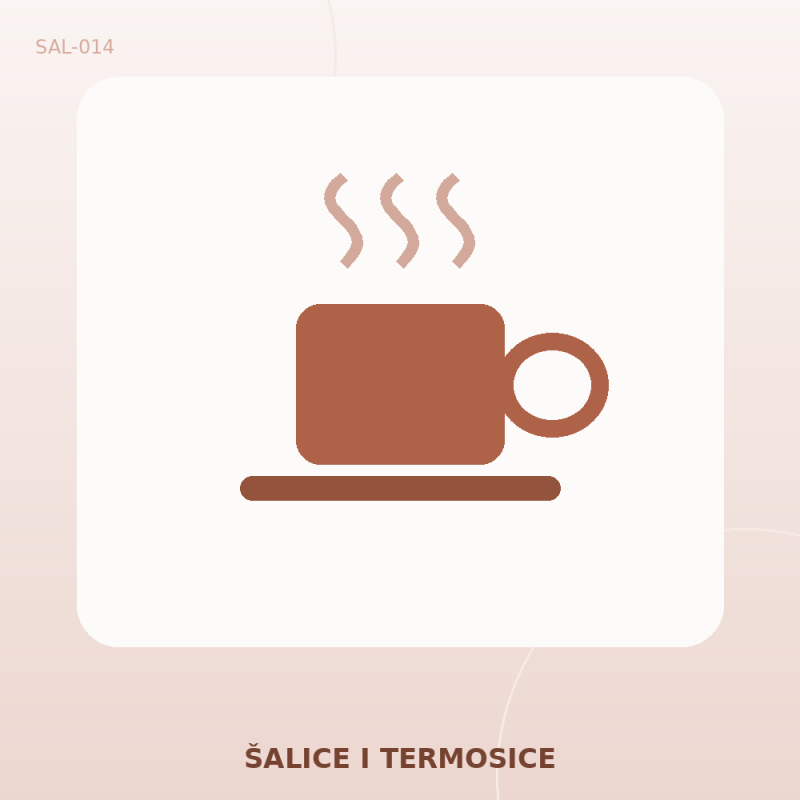 Barista Nord set šalica za espresso, 6 komada s postoljem Barista Nord set šalica za espresso, 6 komada s postoljem